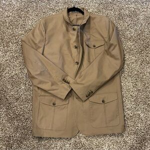 Casual Overcoat Tan Hart Schaffer Marx